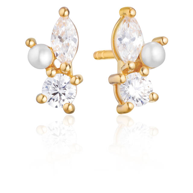 ADRIA TRE PICCOLO Ohrring Gold