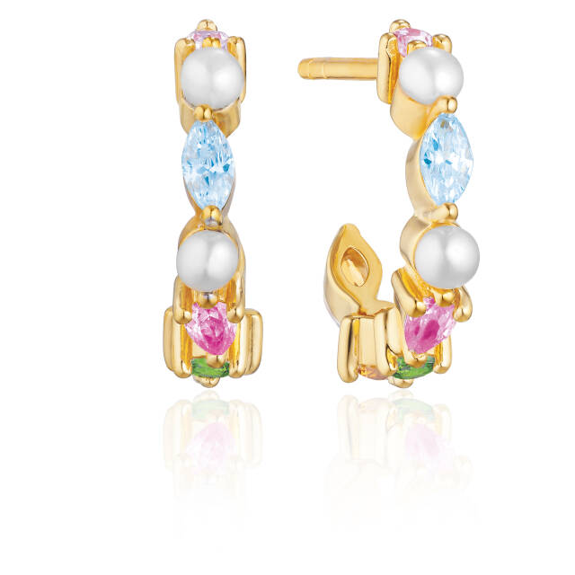 ADRIA CREOLO PICCOLO Ohrring Gold