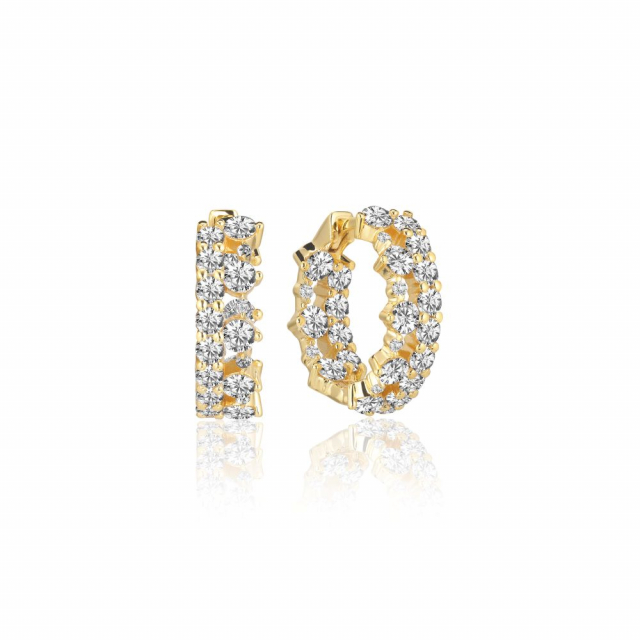 LIVIGNO CREOLO PICCOLO EARRINGS Gold