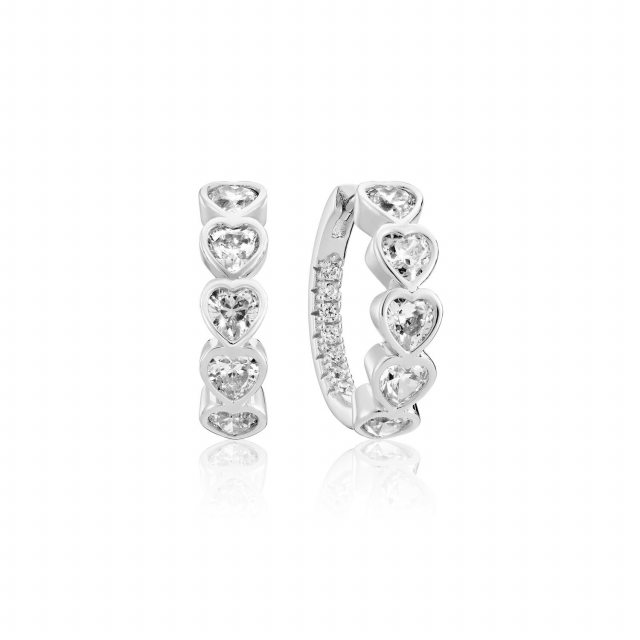 AMORINO CREOLO EARRINGS Silber