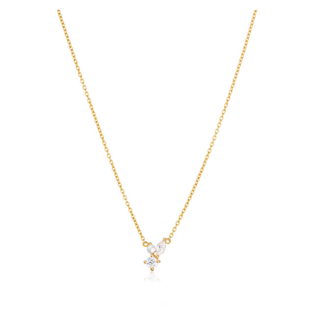 ADRIA TRE PICCOLO Halsketten Gold