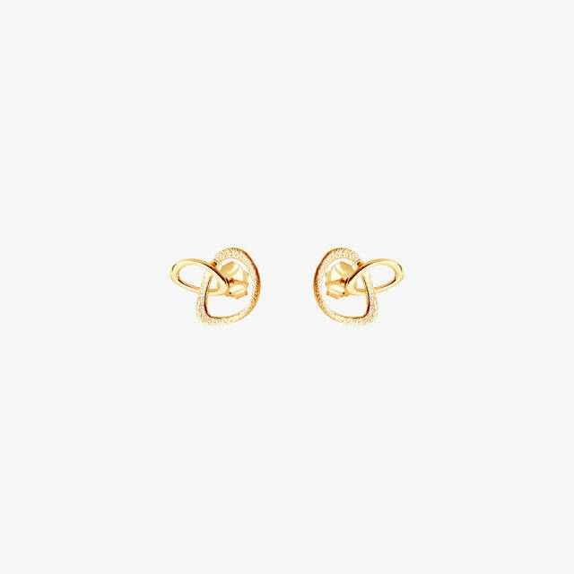 Together drop Ohrring Gold