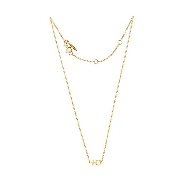 Women Unite small Halsketten Gold