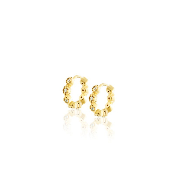Time to glow Earrings Gold