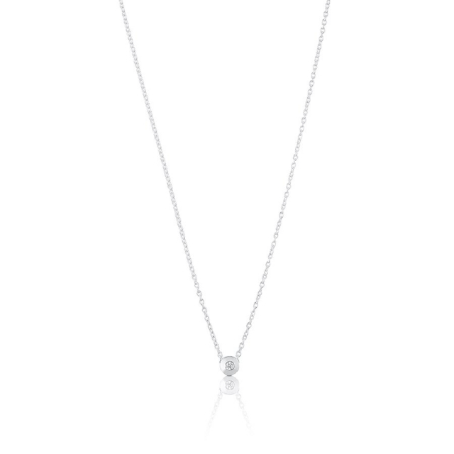 Älskad mini  Necklace Silver