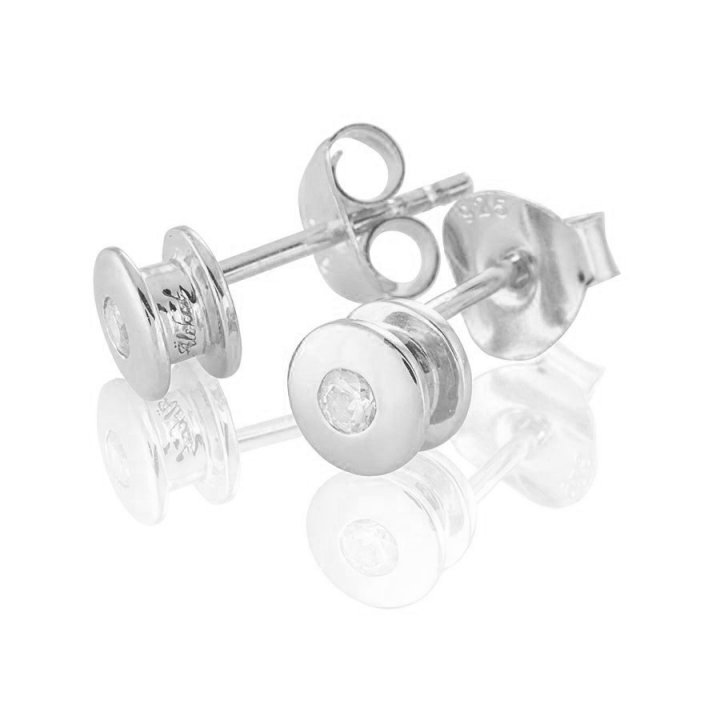 Älskad mini Earrings Silver in der Gruppe Ohrringe / Silberohrringe  bei SCANDINAVIAN JEWELRY DESIGN (s199)