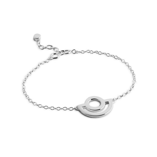 Arc Armbänder Silber in der Gruppe Outlet / Armbänder bei SCANDINAVIAN JEWELRY DESIGN (s222)