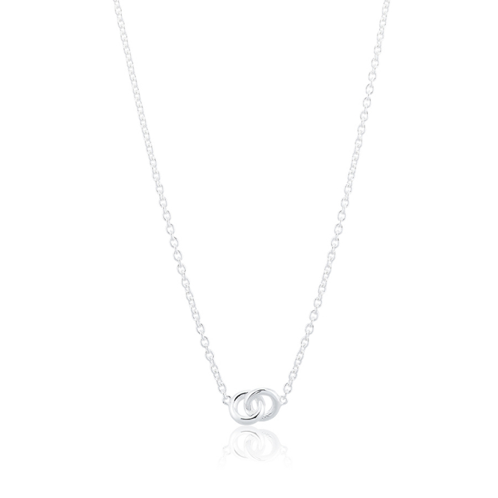 The knot mini Necklace Silver in der Gruppe Halsketten / Silberhalsketten bei SCANDINAVIAN JEWELRY DESIGN (s224)