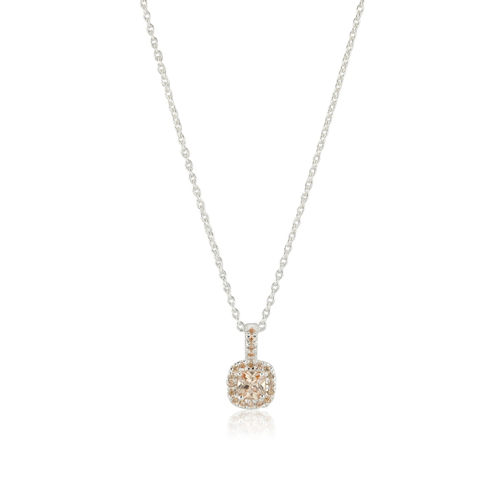 Glamorous - champagne Necklace Silver in der Gruppe Halsketten / Silberhalsketten bei SCANDINAVIAN JEWELRY DESIGN (s308)