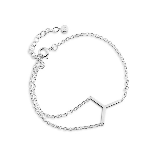 One Twenty Armbänder Silber in der Gruppe Armbänder / Silberarmbänder bei SCANDINAVIAN JEWELRY DESIGN (s314)