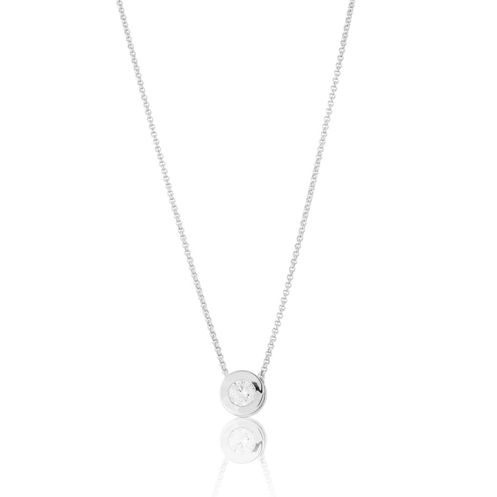 Älskad Necklace Silver in der Gruppe Halsketten / Silberhalsketten bei SCANDINAVIAN JEWELRY DESIGN (s60)