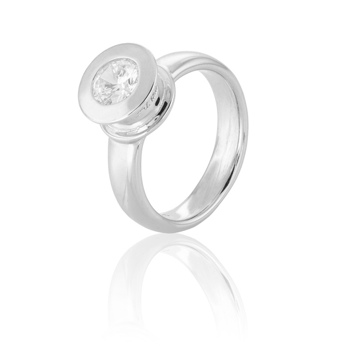 Älskad Ring Silver in der Gruppe Ringe / Silberringe bei SCANDINAVIAN JEWELRY DESIGN (s81-R)