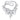 Crystal Rain Collier - Klares Halsband Silber