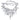 Crystal Rain Collier - Klares Halsband Silber