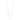 Love Beads Plain Halskette Silber 42–45 cm