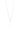 A Clear Dream Stud Halskette Silber 40–45 cm