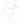 Drip Drop Perlenhalskette Silber