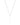 Drip Drop Perlenhalskette Silber