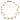 Ring Chain & Stars Halskette Gold