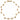 Ring Chain & Stars Halskette Gold