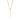 Ring Chain & Stars Halskette Gold