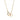 Mini Twosome Halskette Gold 42–45 cm