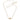 Love Knot & Stars Halskette Gold 42-45 cm