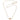 Love Knot & Stars Halskette Gold 42-45 cm