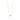 Love Knot & Stars Halskette Gold 42-45 cm