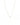 Crown & Stars Halskette 0,30 ct Gold