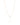Crown & Stars Halskette 0,30 ct Gold