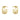 FUSION OPEN Ohrringe Gold