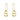 OFFSPRING Ohrringe GOLD