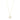 MERCY SMALL Anhänger Gold Diamant PAVÉ 0,33 CT