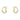 OFFSPRING Ohrringe Gold Diamant PAVÉ 0,19 ct