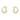 OFFSPRING Ohrringe Gold Diamant PAVÉ 0,19 ct