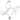 Ring Around & Stars Anhänger Weißgold
