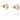 Little Day Pearl & Stars Ohrringe Gold