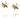 Catch A Falling Star Ohrringe Gold
