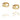 Love Bead - Gold Ohrringe Gold