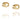 Love Bead - Gold Ohrringe Gold