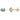 Love Bead - Topas Ohrringe Gold