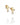 Little Champagne & Stars Ohrringe Gold