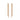 Essence kleine Quastenohrringe Gold/Champagner-Onesize