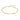 Capri-Perlenarmband Gold Orange