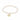 Lydia kleines Perlenarmband Gold M/L