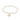 Lydia kleines Perlenarmband Gold M/L