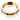 4½ & Black Stars Ring Gold