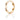 High & I Love You On Top Thin Ring Gold