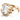 Little Magic Star - Crystal Quartz Ring Gold